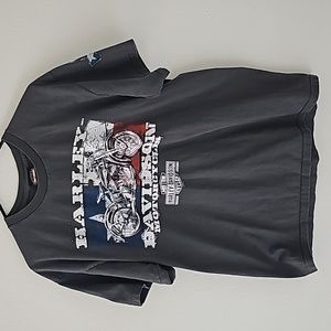 Harley Davidson Forth Worth Texas Men's Tshirt Size Large